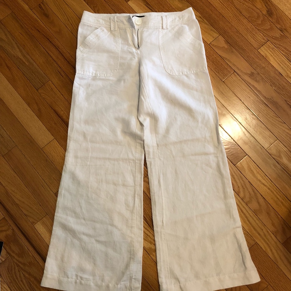 White size 4 limited pants